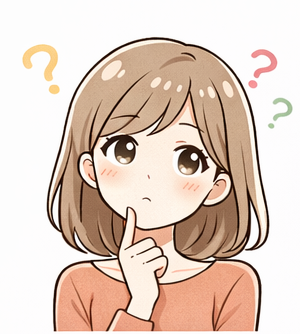 迷っている女性